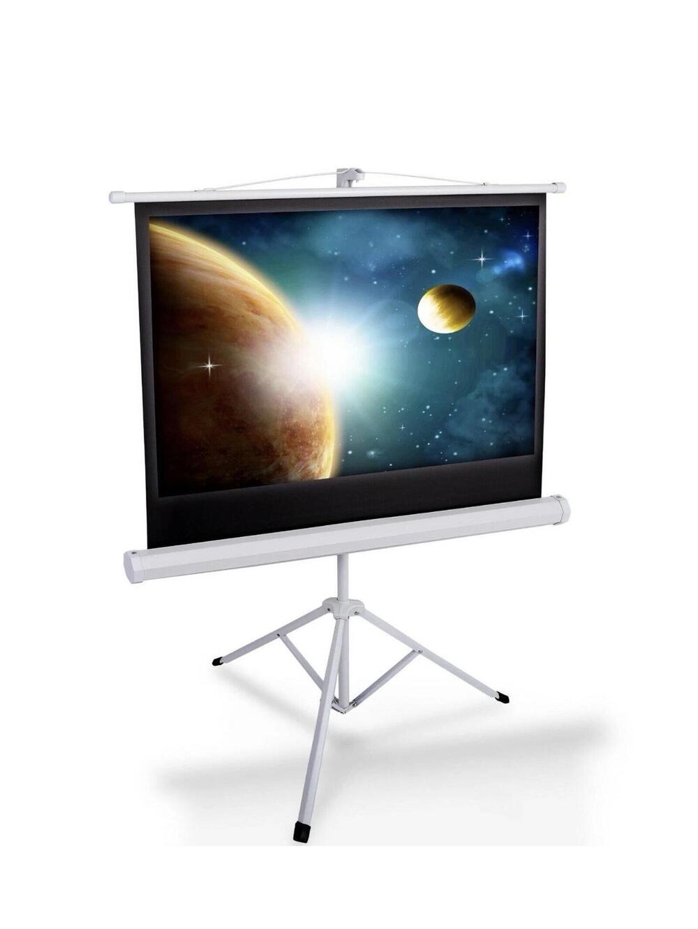 Pyle Home Floor-Standing Portable Tripod Screen (40") 0.16875 Ratio PRJTP42 New